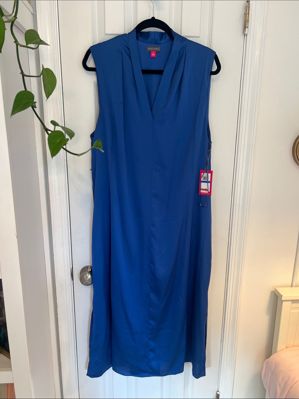 Vince Camuto Sleeveless Maxi Dress in Royal Blue NWT*READ